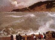 Joaquin Sorolla Waves oil painting reproduction